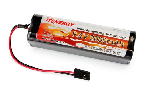 futaba 9.6 volt transmitter battery