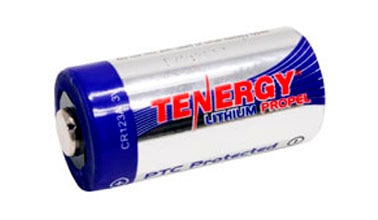 Tenergy Lithium CR123A 3V Propel Primary Battery (w/PTC) - 2 Pack –