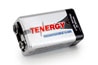 Tenergy 9V 600mAh Li-ion Rechargeable Battery