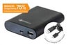 Tenergy 10400mAh Adaptive Fast Charging Power Bank Featuring the Qualcomm® Quick Charge™ 2.0